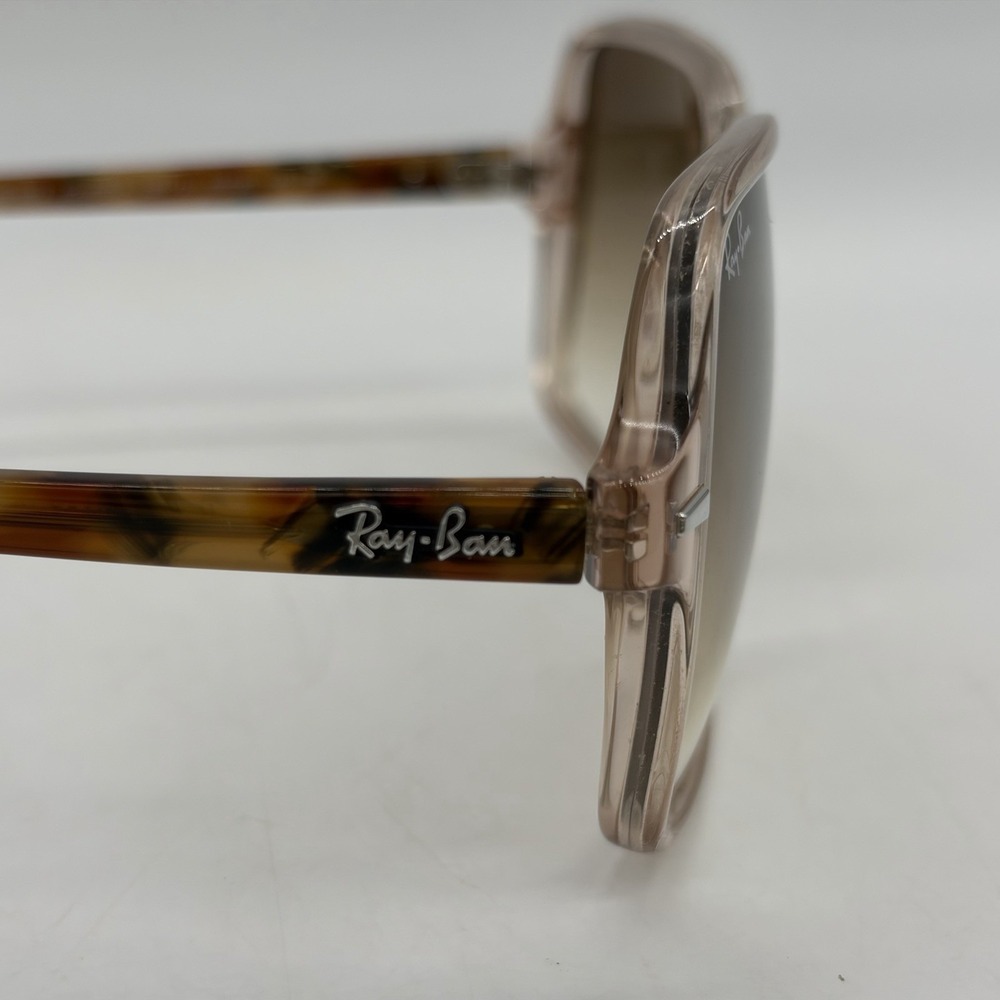 Ray Ban Womens Sunglasses RB 1973 1281/51 Square II 53-20-140 Grandiant Brown - Picture 13 of 15